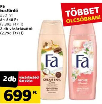 Spar Fa tusfürdő 250 ml ajánlat