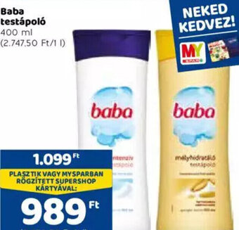 Baba testápoló 400 ml