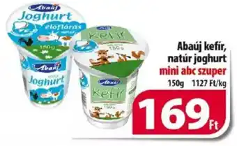 Coop Abaúj kefir natúr joghurt 150 g ajánlat