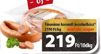 Coop Finonimo Baromfi lecsókolbász 10 dkg ajánlat