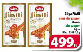 Coop Sága füstli 140 g ajánlat