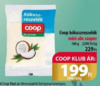 Coop kókuszreszelék 100 g
