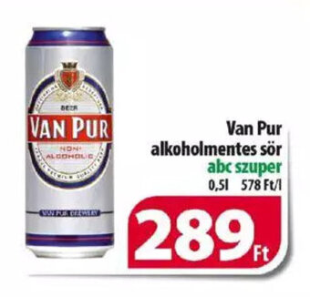 Van Pur alkoholmentes sör 0,5 l