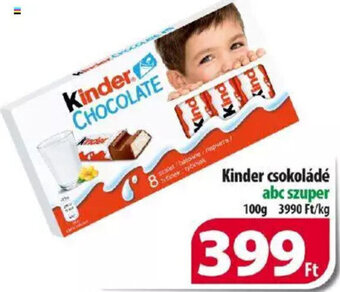 Coop Kinder csokoládé 100 g ajánlat