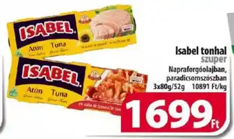 Isabel tonhal 3 x 80 / 52 g