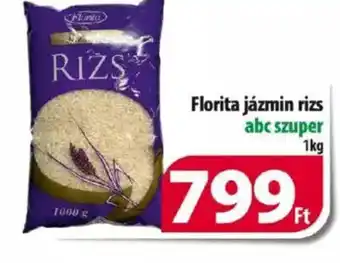 Coop Florita jázmin rizs 1 kg ajánlat