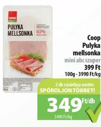 Coop Coop Pulyka mellsonka 100 g ajánlat