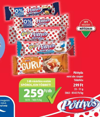 Coop Pöttyös 35 - 51 g ajánlat