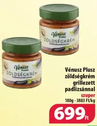 Coop Vénusz plusz zöldségkrém grillezett padlizsánnal 180 g ajánlat
