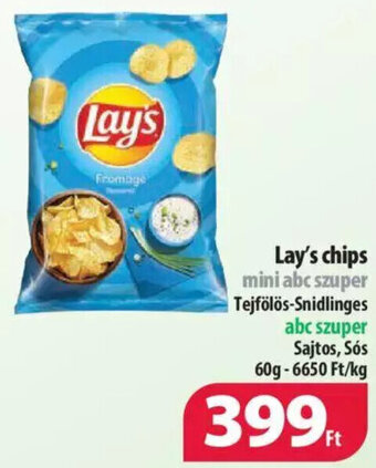Coop Lay's chips 60 g ajánlat