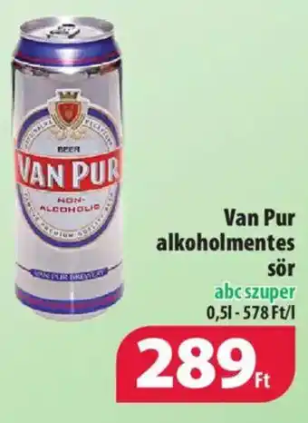 Coop Van Pur alkoholmentes sör 0,5 l ajánlat