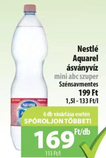 Coop Nestlé Aquarel ásványvíz 1,5l ajánlat
