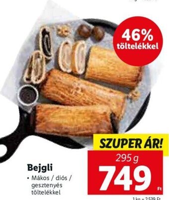 Lidl Bejgli 295 g ajánlat