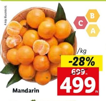 Lidl Mandarin 1 kg ajánlat