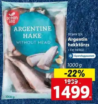 Ocean Sea argentin hekktörzs 1000 g