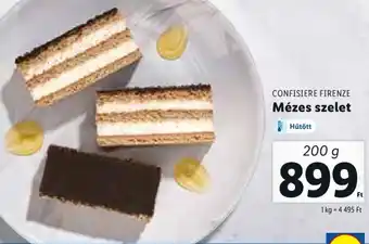 Lidl Confisiere Firenze mézes szelet 200 g ajánlat