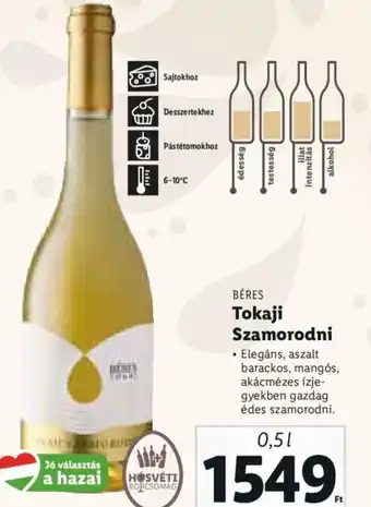 Lidl Béres tokaji szamorodni 0,5 l ajánlat