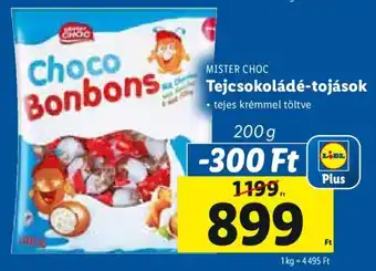 Mister Choc tejcsokoládé-tojások 200 g
