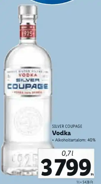 Lidl Silver Coupage vodka 0,7 l ajánlat