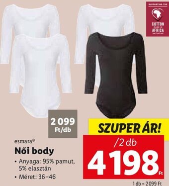 Lidl Esmara női body 2 db ajánlat