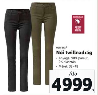 Esmara női twillnadrág 1 db