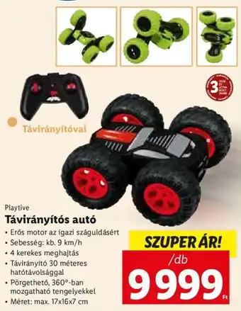 Lidl Playtive távirányítós autó 1 db ajánlat