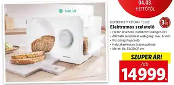 Silvercrest Kitchen Tools elektromos szeletelő 1 db