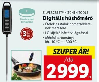 Lidl Silvercrest Kitchen Tools digitális húshőmérő 1 db ajánlat