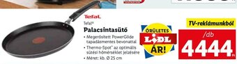 Lidl Tefal palacsintasütő 1 db ajánlat