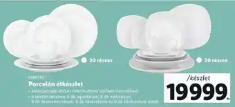 Lidl Ernesto porcelán étkészlet 1 készlet ajánlat