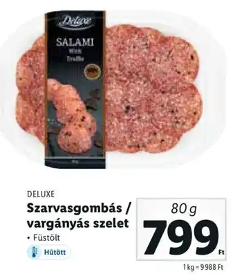 Lidl Deluxe szarvasgombás / vagányás szelet 80 g ajánlat