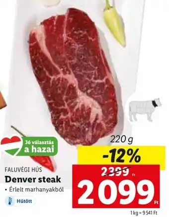 Faluvégi Hús denver steak 220 g