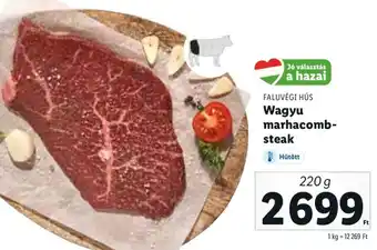 Lidl Faluvégi Hús wagyu marhacomb steak 220 g ajánlat