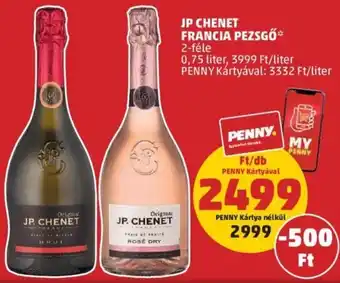 PENNY Jp Chenet francia pezsgő 0,75 l ajánlat