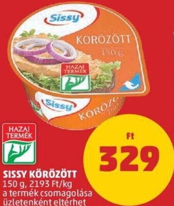 PENNY Sissy körözött 150 g ajánlat