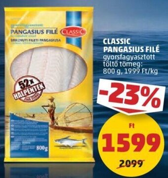 PENNY Classic pangasius filé 800 g ajánlat
