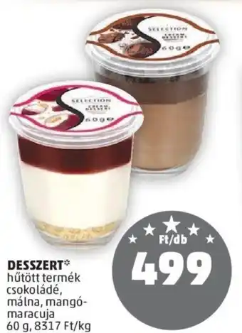 PENNY Selection Desszert 60 g ajánlat