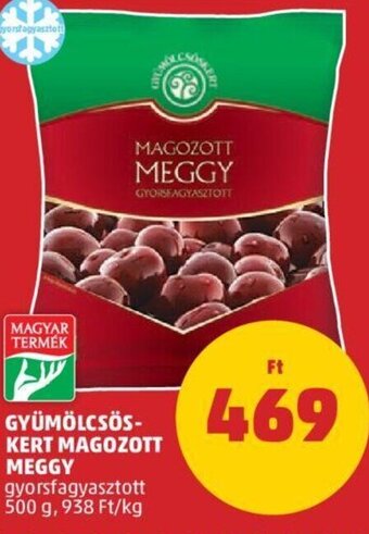 PENNY Gyümölcsöskert magozott meggy 500 g ajánlat
