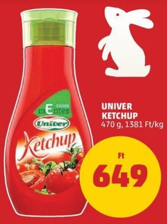 PENNY Univer ketchup 470 g ajánlat