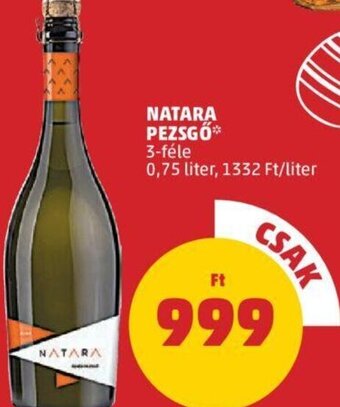 PENNY Natara pezsgő 0,75 l ajánlat