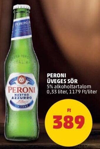 PENNY Peroni üveges sör 0,33 l ajánlat