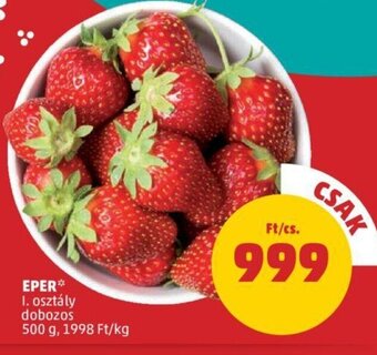 PENNY Eper 500 g ajánlat