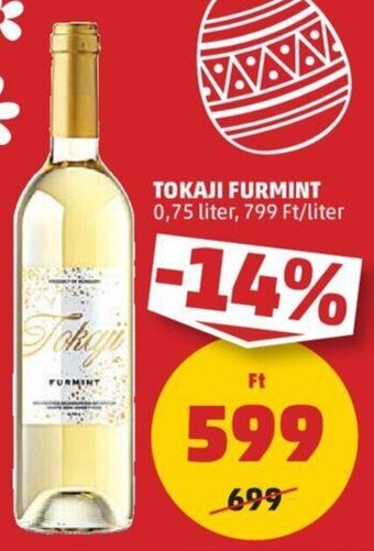 PENNY Tokaji furmint 0,75 l ajánlat