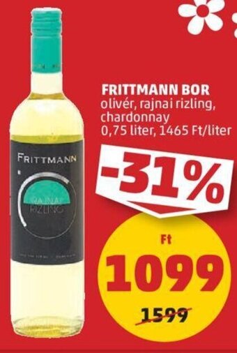 Frittmann bor 0,75 l