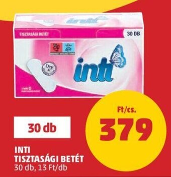PENNY Inti tisztasági betét 30 db ajánlat