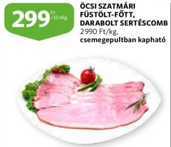 Auchan Öcsi Szatmári füstölt-főtt, darabolt sertéscomb 10 dkg ajánlat