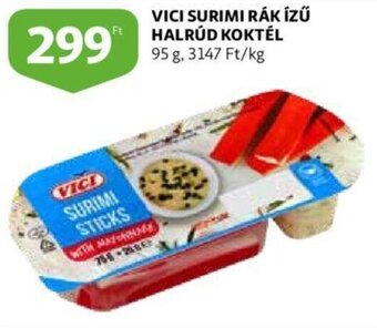 Auchan Vici surimi rák ízű halrúd koktél 95 g ajánlat