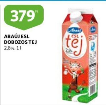 Auchan Abaúj esl dobozos tej 1 l ajánlat