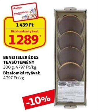 Auchan Benei Isler édes teasütemény 300 g ajánlat