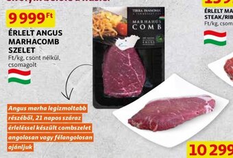 Auchan Érlelt angus marhacomb szelet 1 kg ajánlat